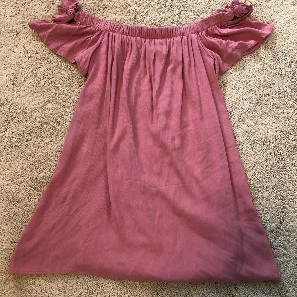 Strapless dress